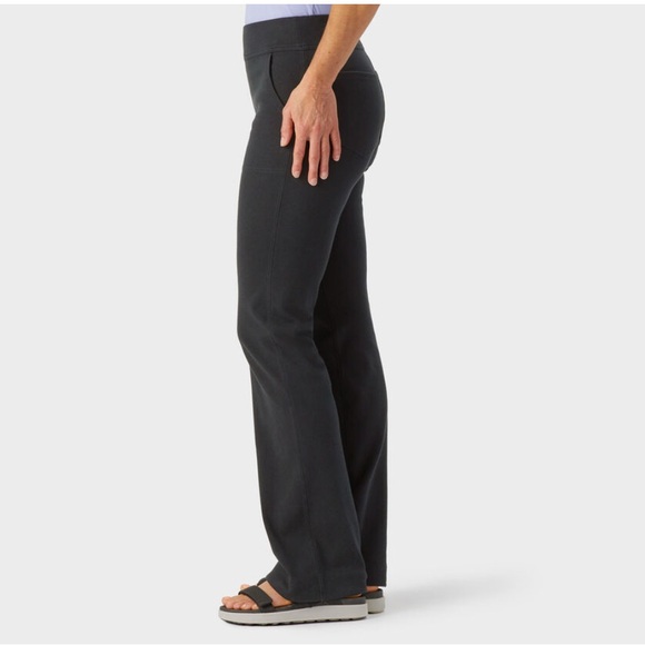 Duluth Trading Co Black Flare Pants - Picture 2 of 7